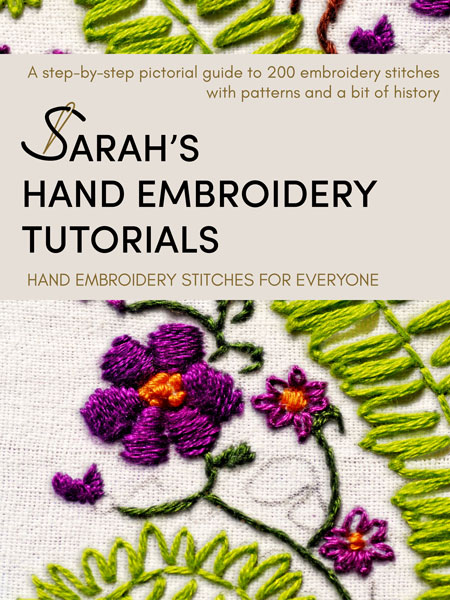 Sarah’s Hand Embroidery Book—Hand Embroidery Stitches For Everyone ...