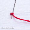 How to do the Cord Stitch - Sarah's Hand Embroidery Tutorials