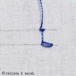 Crested Chain Stitch - Sarah's Hand Embroidery Tutorials