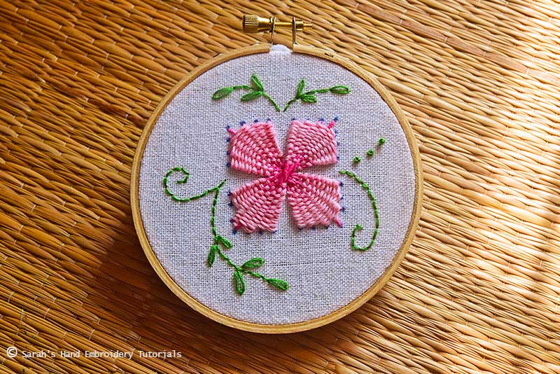 Kamal Kadai variation 1 – Sarah's Hand Embroidery Tutorials