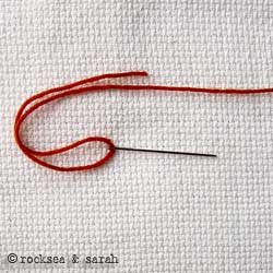 Darning Stitch In Hand Embroidery Stitches Tutorial 