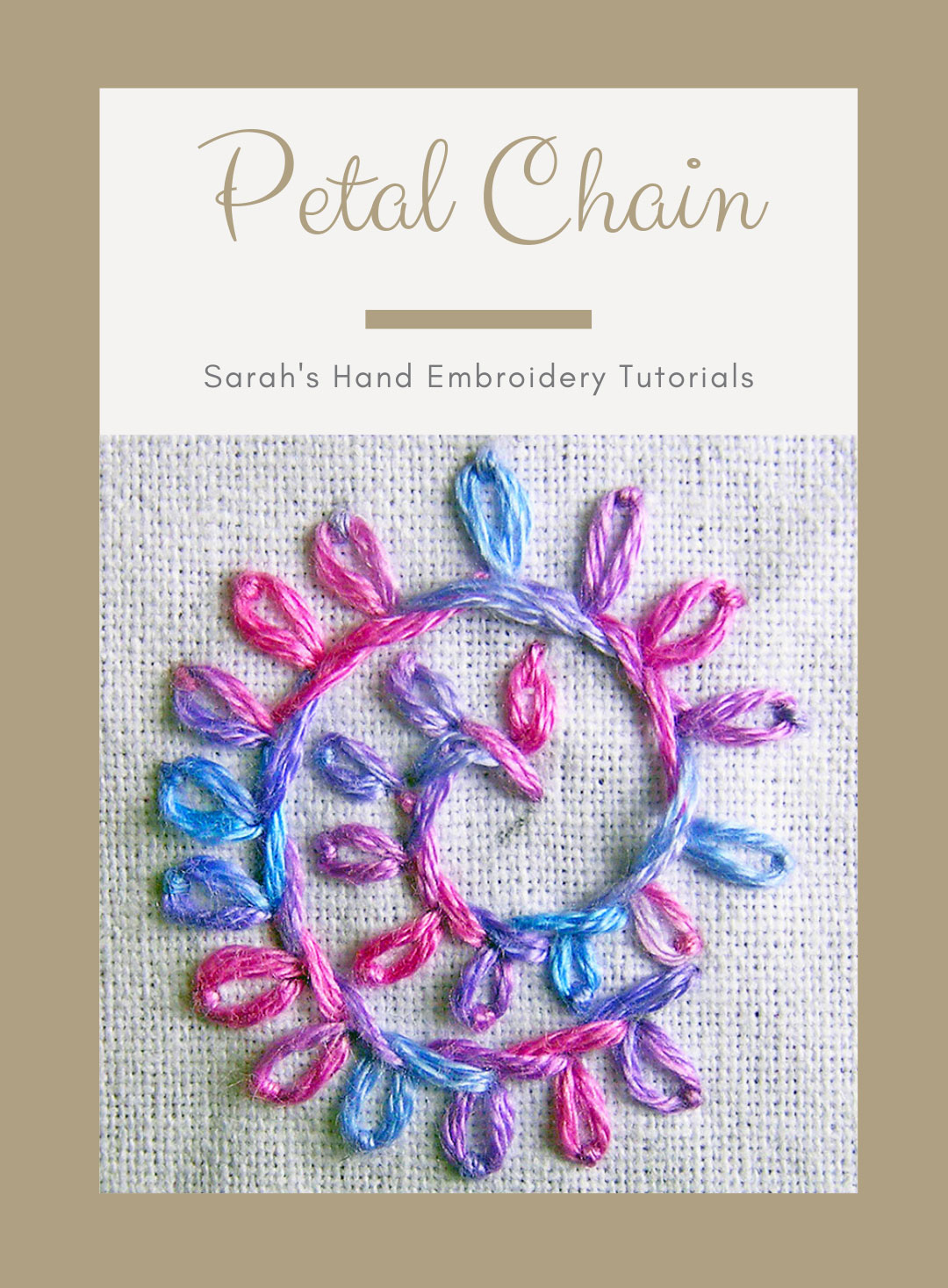 Beginner Friendly Patterns– Mindful Mantra Embroidery