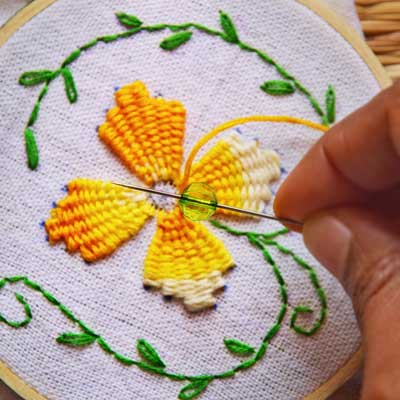 Learn to Stitch Embroidery, Topeka & Shawnee County Public Library