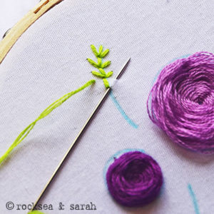 Stitch Flowers: Woven Spider Wheel - Sarah's Hand Embroidery Tutorials