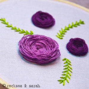 How to do Woven Spider Wheel - Sarah's Hand Embroidery Tutorials